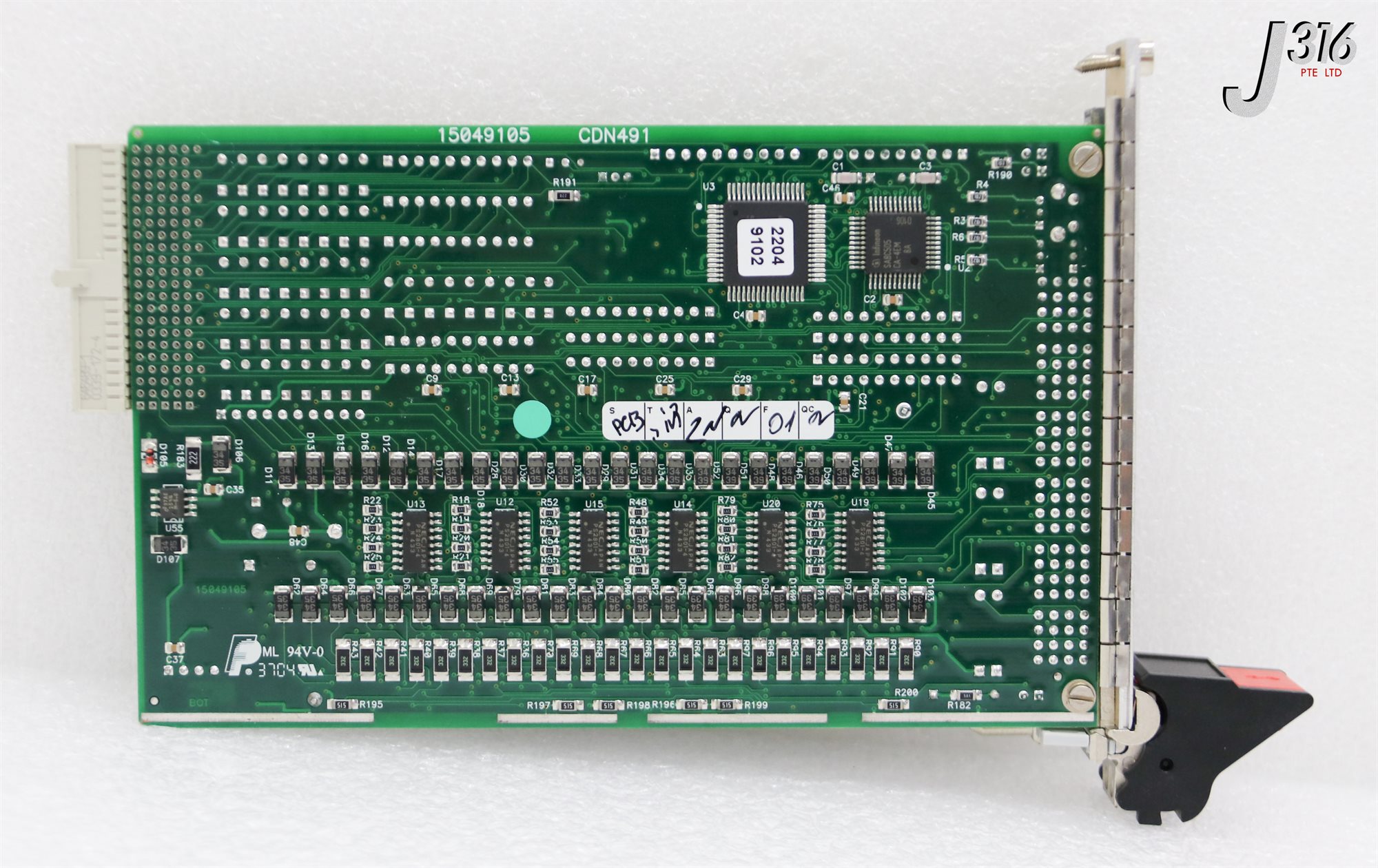 Ａ 35817 APPLIED MATERIALS PCB, DIP CDN491-AB-1 DEVICENET 48 DIGI 3U